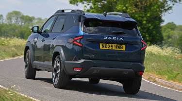 Dacia Bigster - rear cornering, right